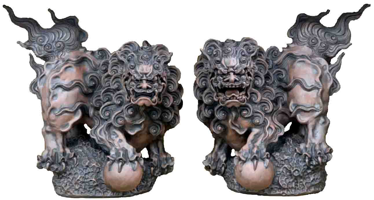 赤土マンガンホーヤーシーサー