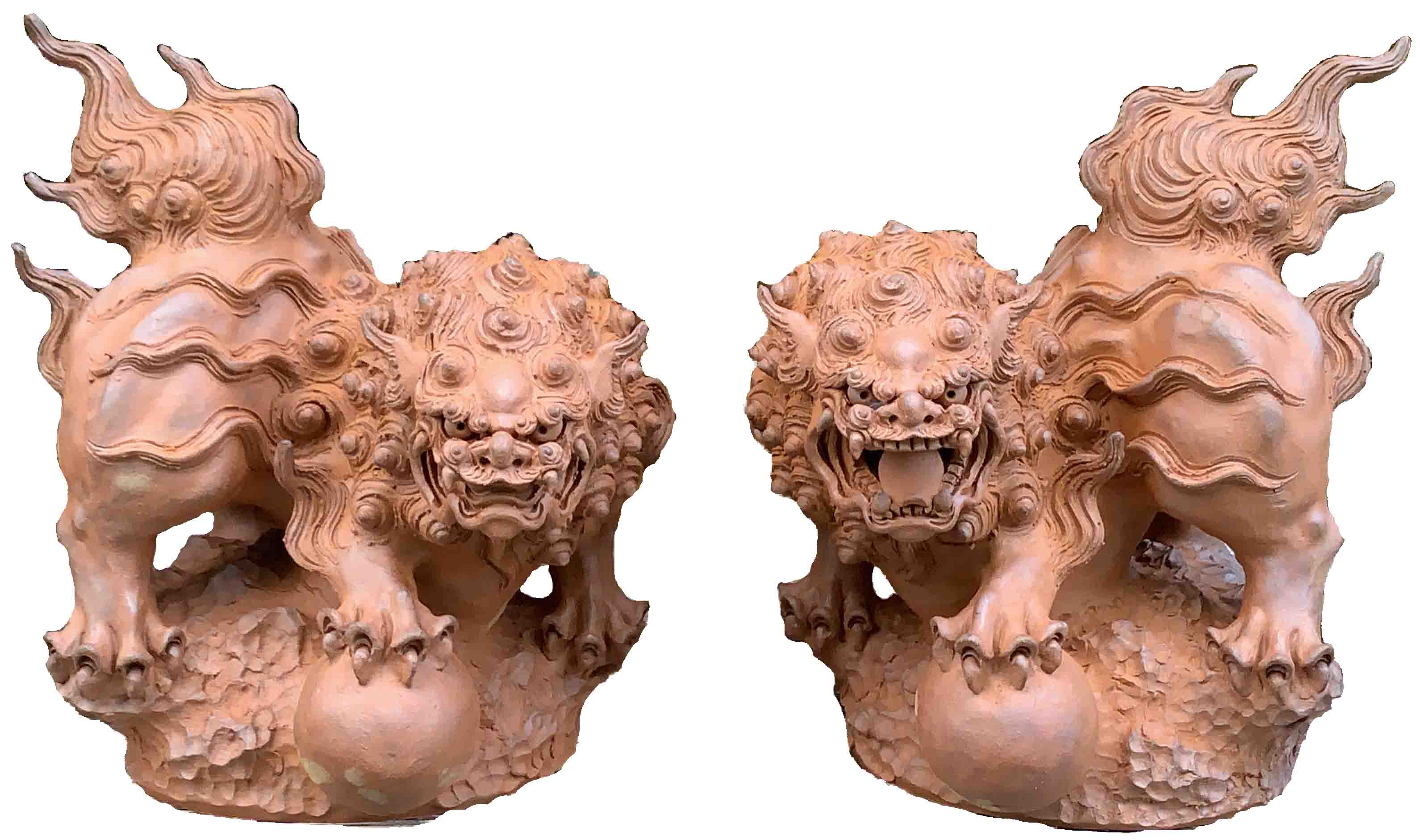 玉抱焼〆シーサー