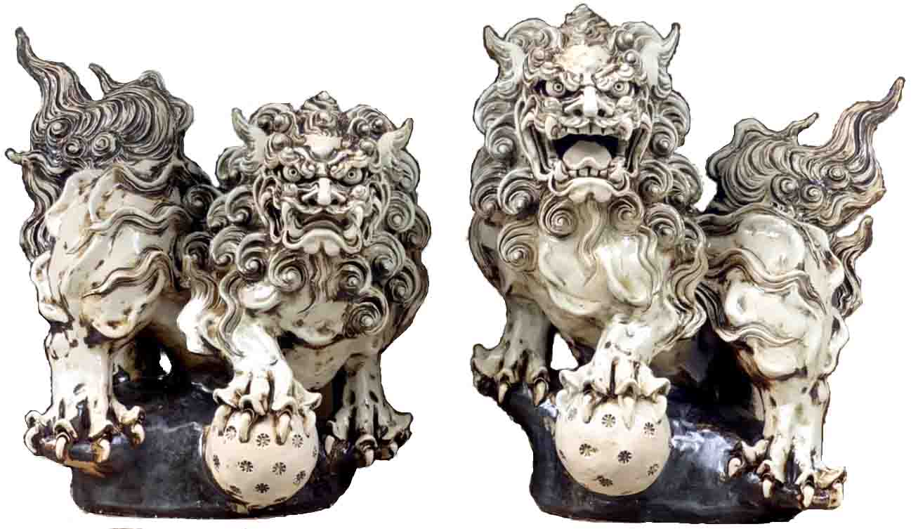 白土マンガンシーサー